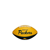 Mini Bola de Futebol Americano NFL Team Retro Green Bay Packers