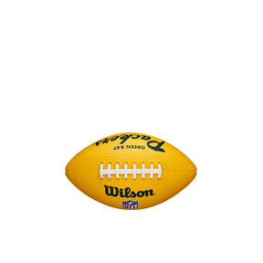 Mini Bola de Futebol Americano NFL Team Retro Green Bay Packers