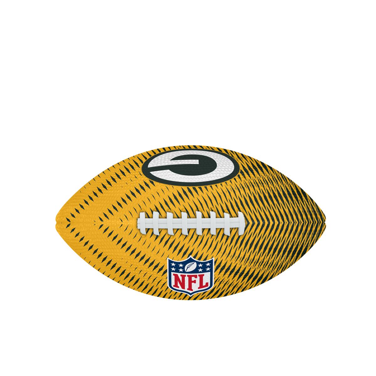 Bola de Futebol Americano NFL Tailgate Jr Green Bay Packers