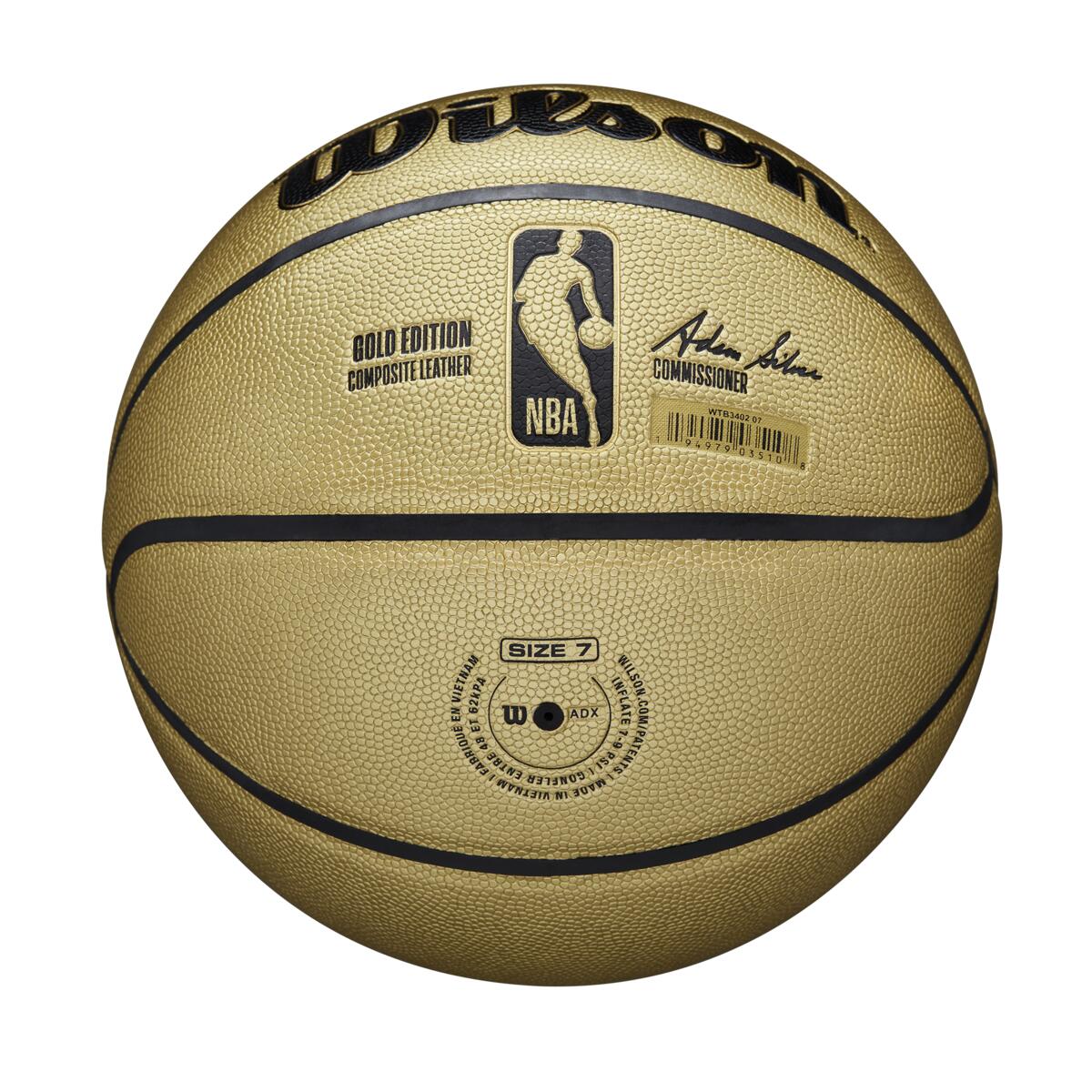 Bola de Basquete NBA Alliance Autograph Gold Edition #7